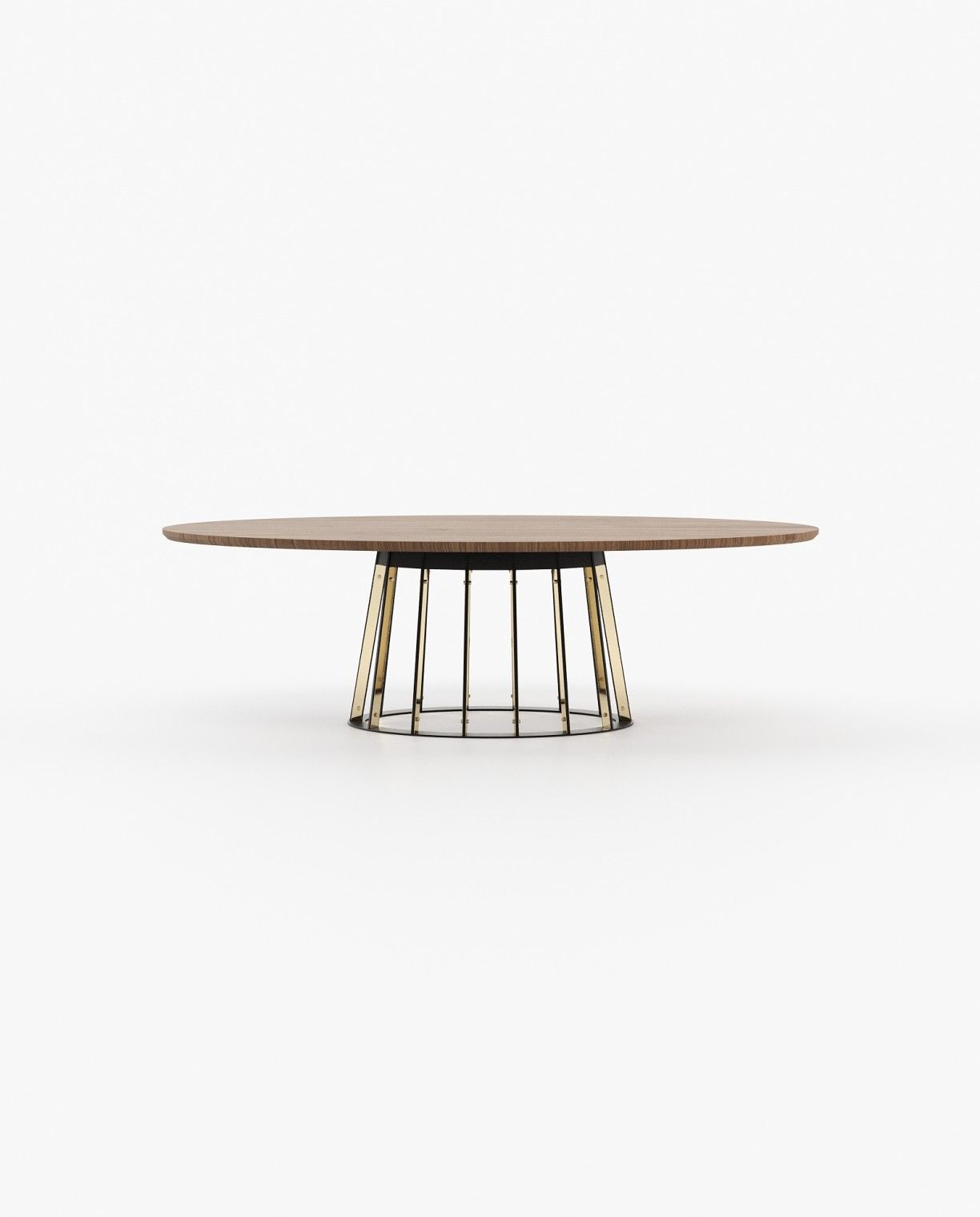 Laskasas ANN Dining & Bar Table Walnut Veneer Matte - Araco Interiors
