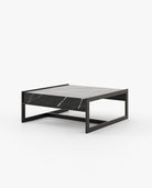 Laskasas ANTHONY Coffee Table Nero Marquina Polished Marble - Araco Interiors