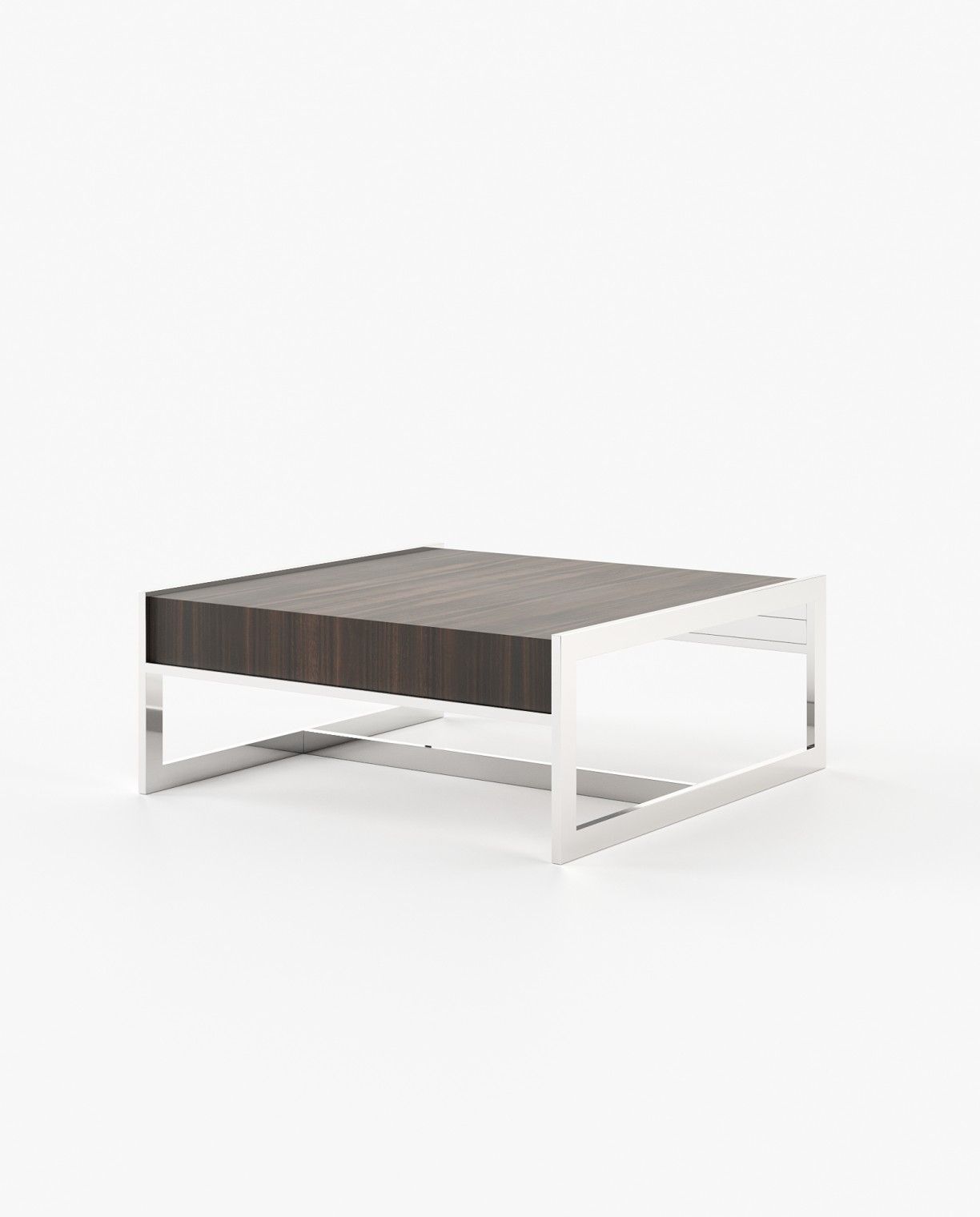 Laskasas ANTHONY Coffee Table Smoked Eucalyptus Veneer Matte - Araco Interiors