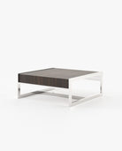 Laskasas ANTHONY Coffee Table Smoked Eucalyptus Veneer Matte - Araco Interiors