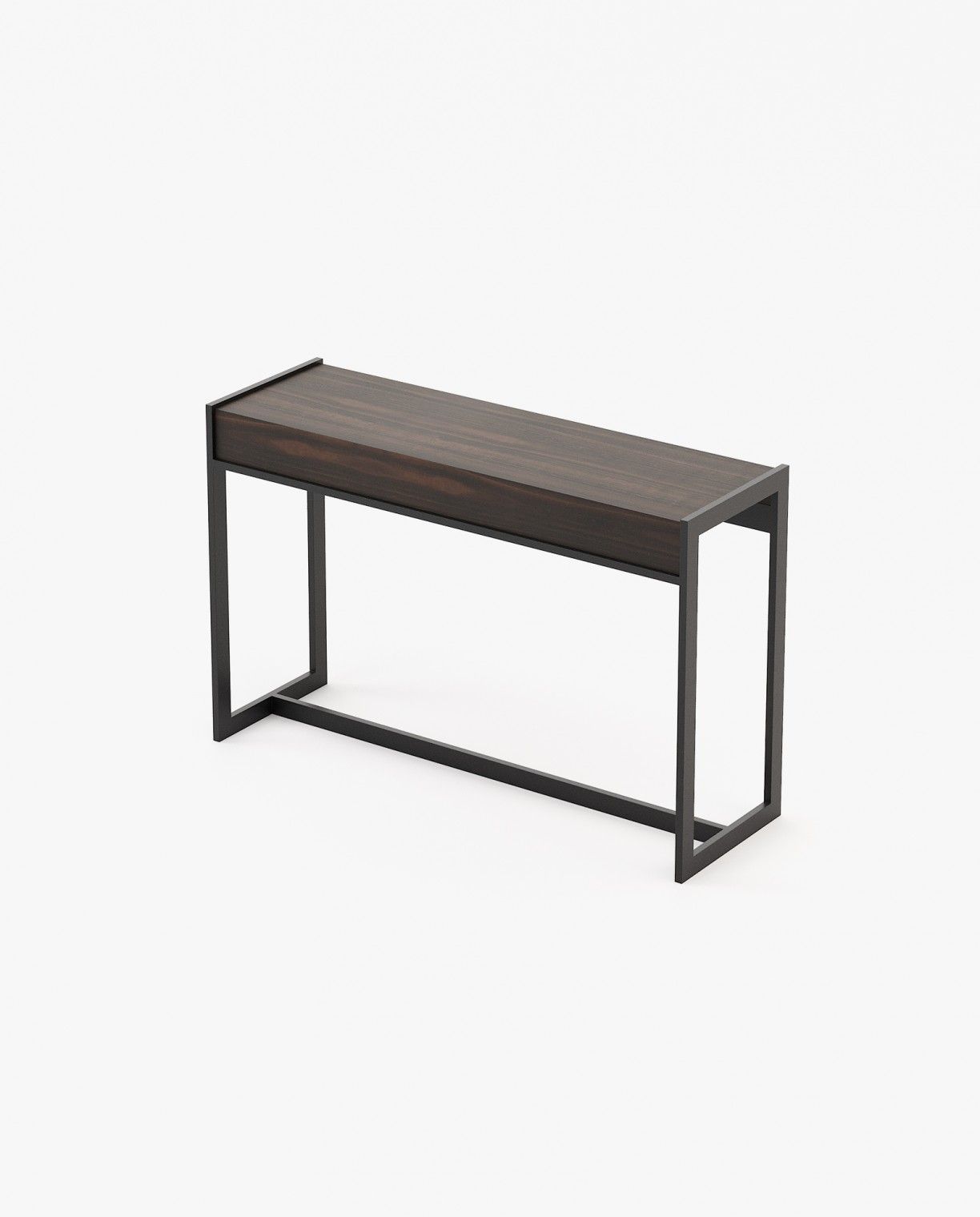 Laskasas ANTHONY Console Table Smoked Eucalyptus Veneer Matte - Araco Interiors