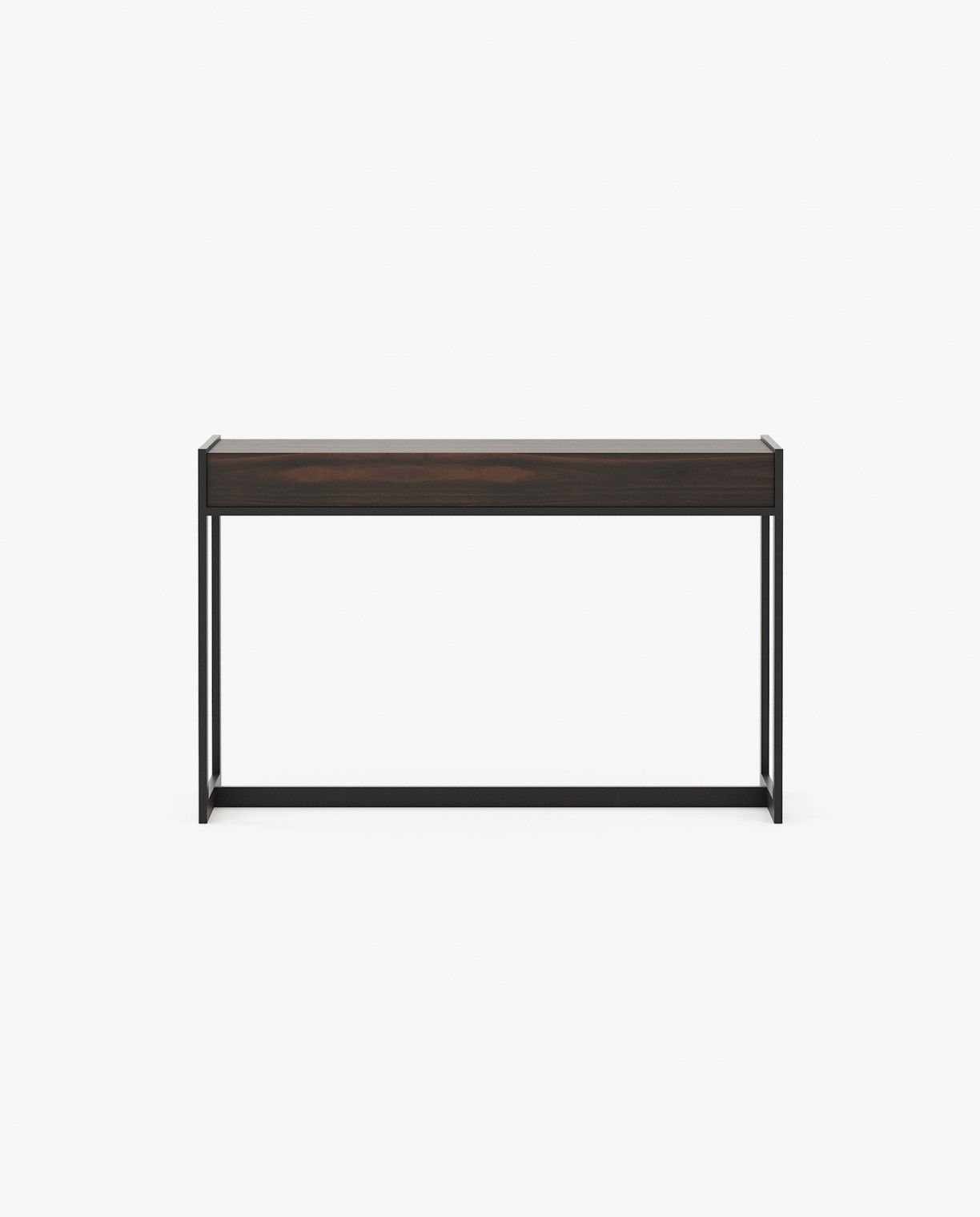 Laskasas ANTHONY Console Table Smoked Eucalyptus Veneer Matte - Araco Interiors