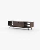 Laskasas ANTOINE Media Unit Smoked Eucalyptus Veneer Matte - Araco Interiors