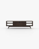 Laskasas ANTOINE Media Unit Smoked Eucalyptus Veneer Matte - Araco Interiors