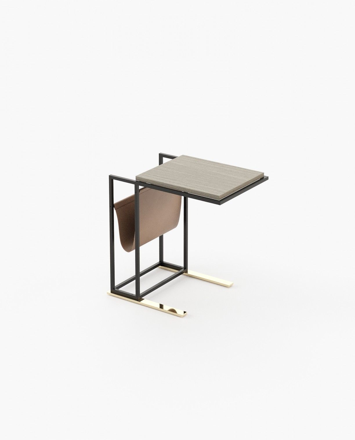 Laskasas ARY Nest & Side Table Aged Oak Veneer Matte - Araco Interiors