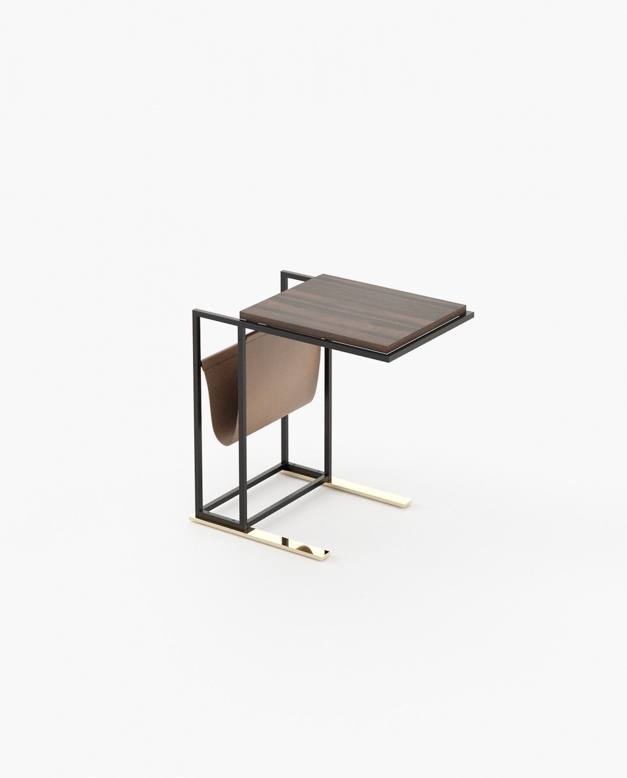 Laskasas ARY Nest & Side Table Smoked Eucalyptus Veneer Matte - Araco Interiors