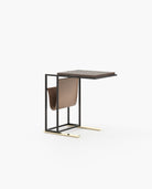 Laskasas ARY Nest & Side Table Smoked Eucalyptus Veneer Matte - Araco Interiors