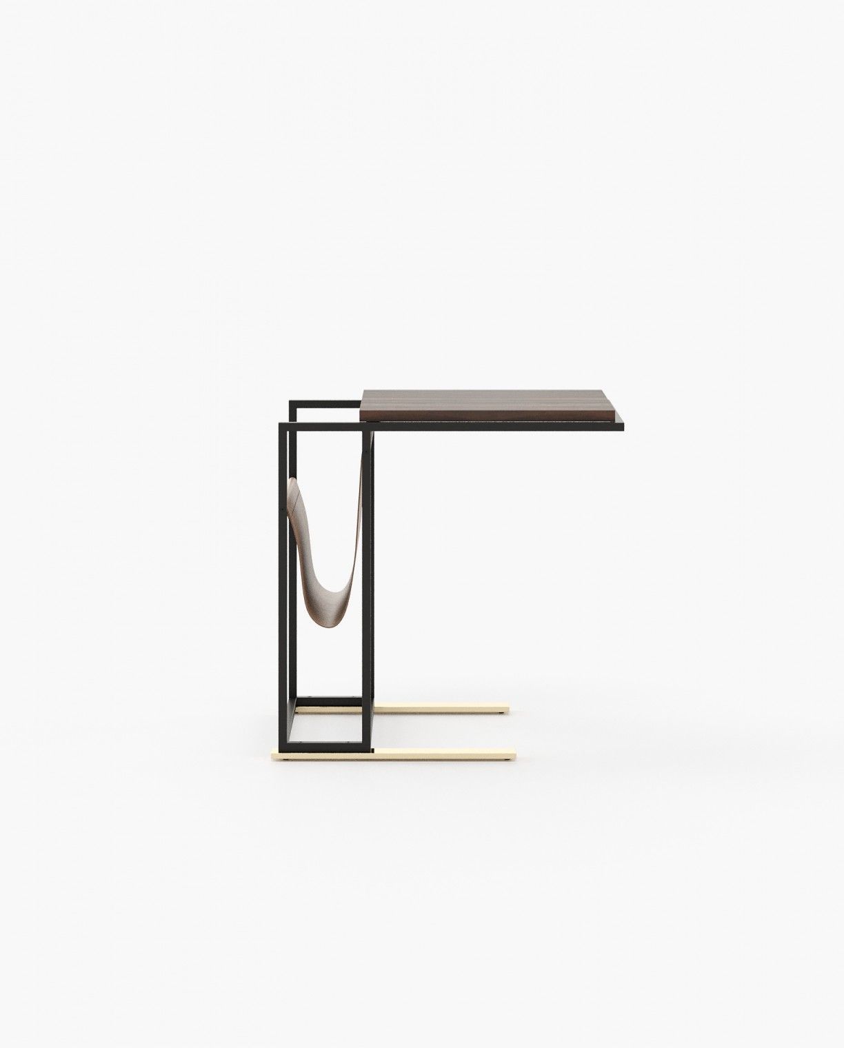 Laskasas ARY Nest & Side Table Smoked Eucalyptus Veneer Matte - Araco Interiors