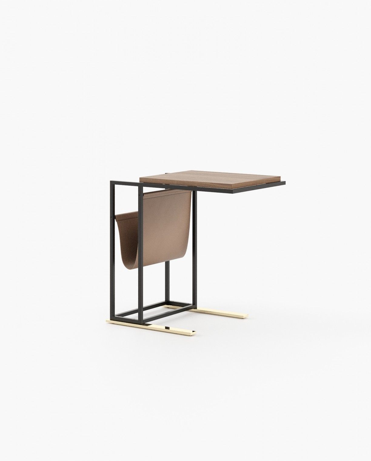 Laskasas ARY Nest & Side Table Walnut Veneer Matte - Araco Interiors