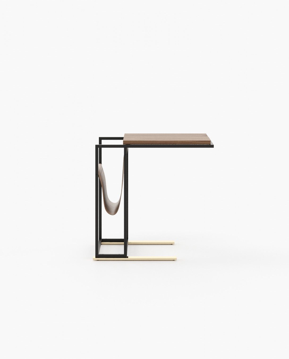 Laskasas ARY Nest & Side Table Walnut Veneer Matte - Araco Interiors