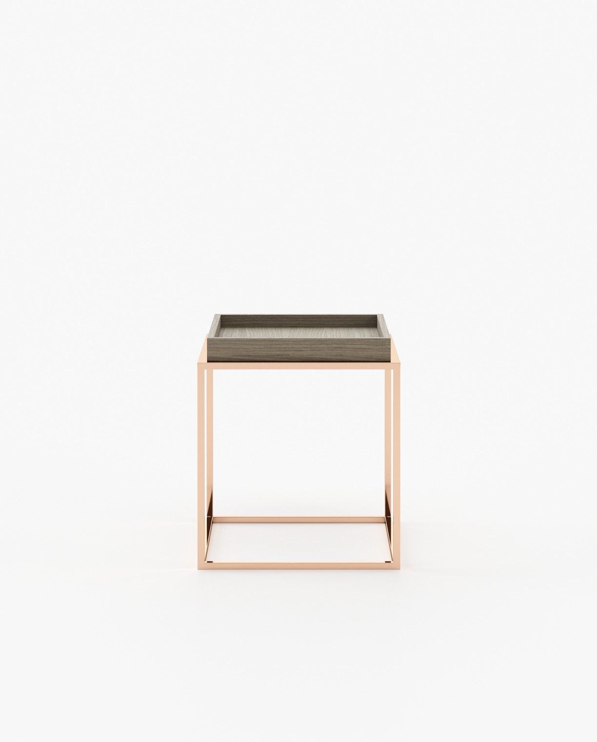 Laskasas AURA Nest & Side Table Aged Oak Veneer Matte - Araco Interiors