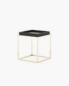 Laskasas AURA Nest & Side Table Black Lacquer Matte - Araco Interiors