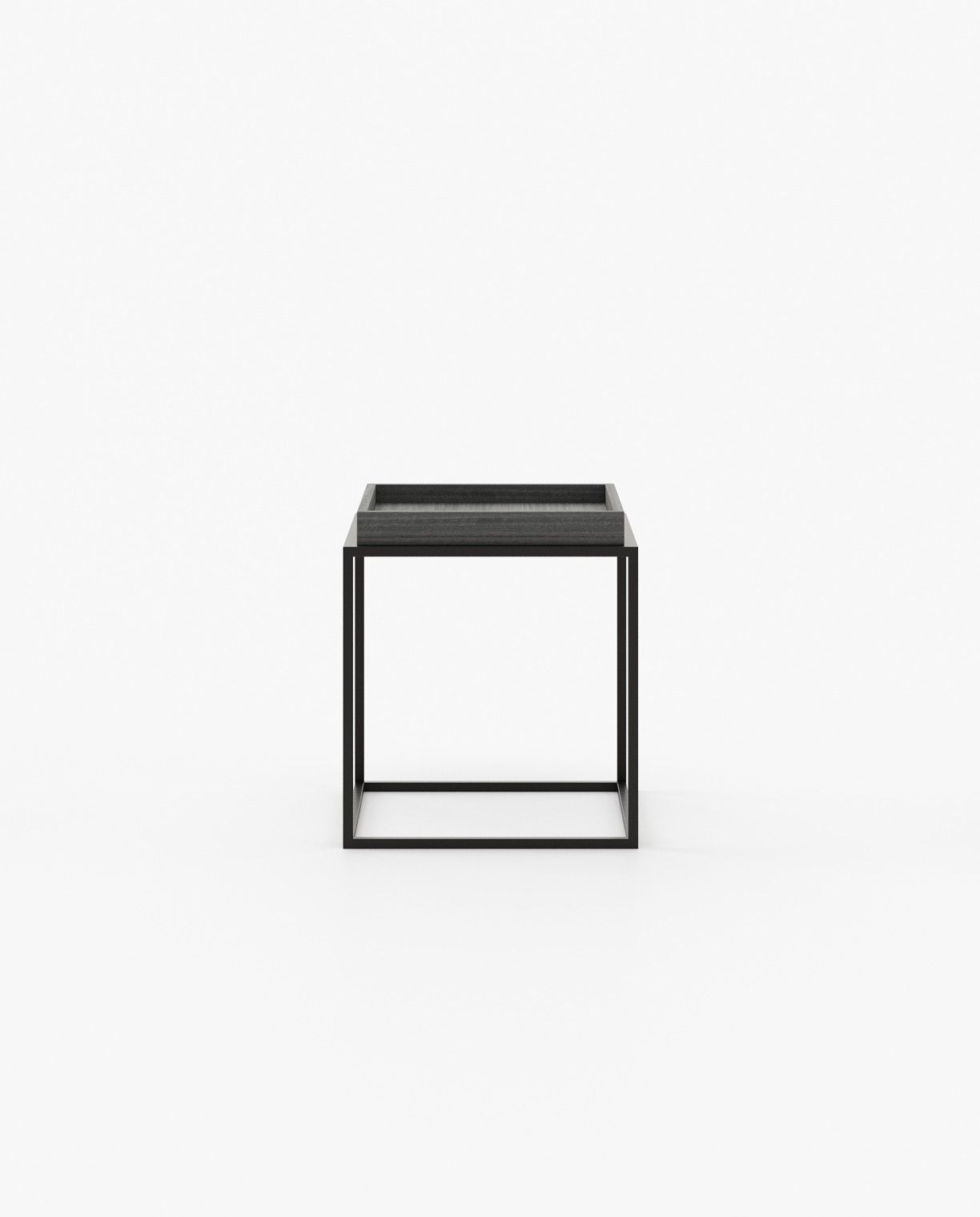 Laskasas AURA Nest & Side Table Grey Eucalyptus Veneer Matte - Araco Interiors