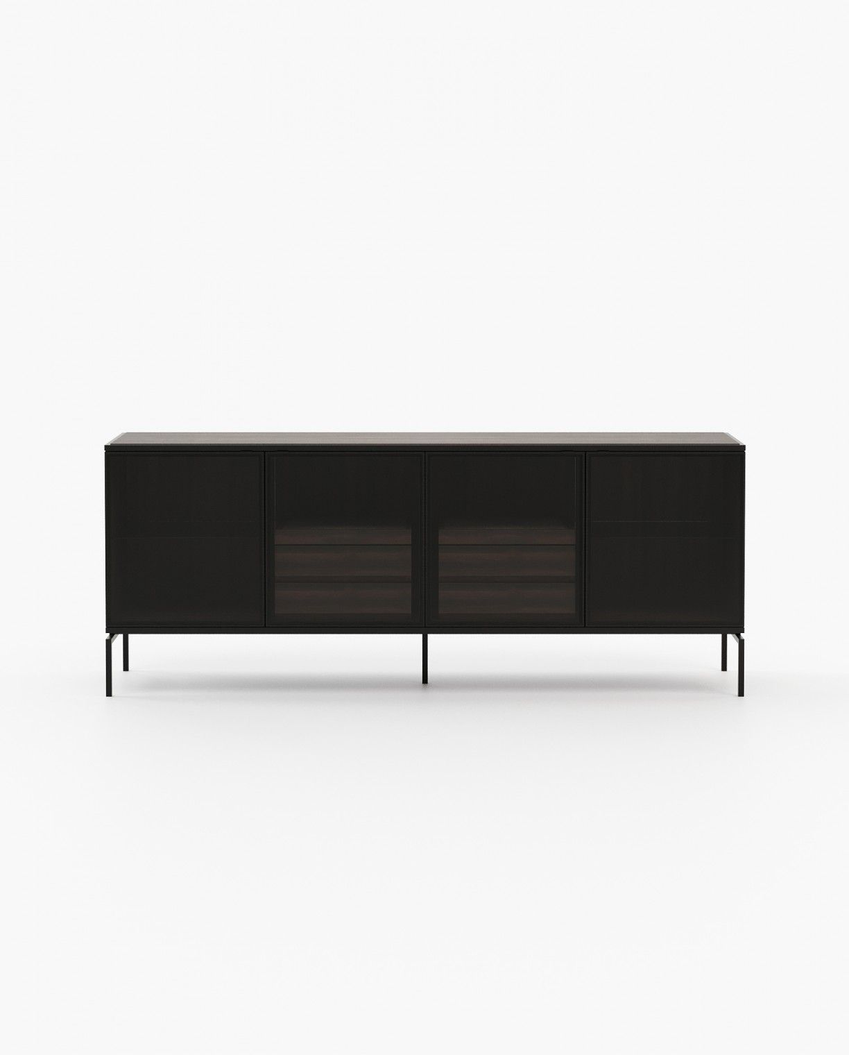 Laskasas AUSTEN Sideboard Smoked Eucalyptus Veneer Matte - Araco Interiors