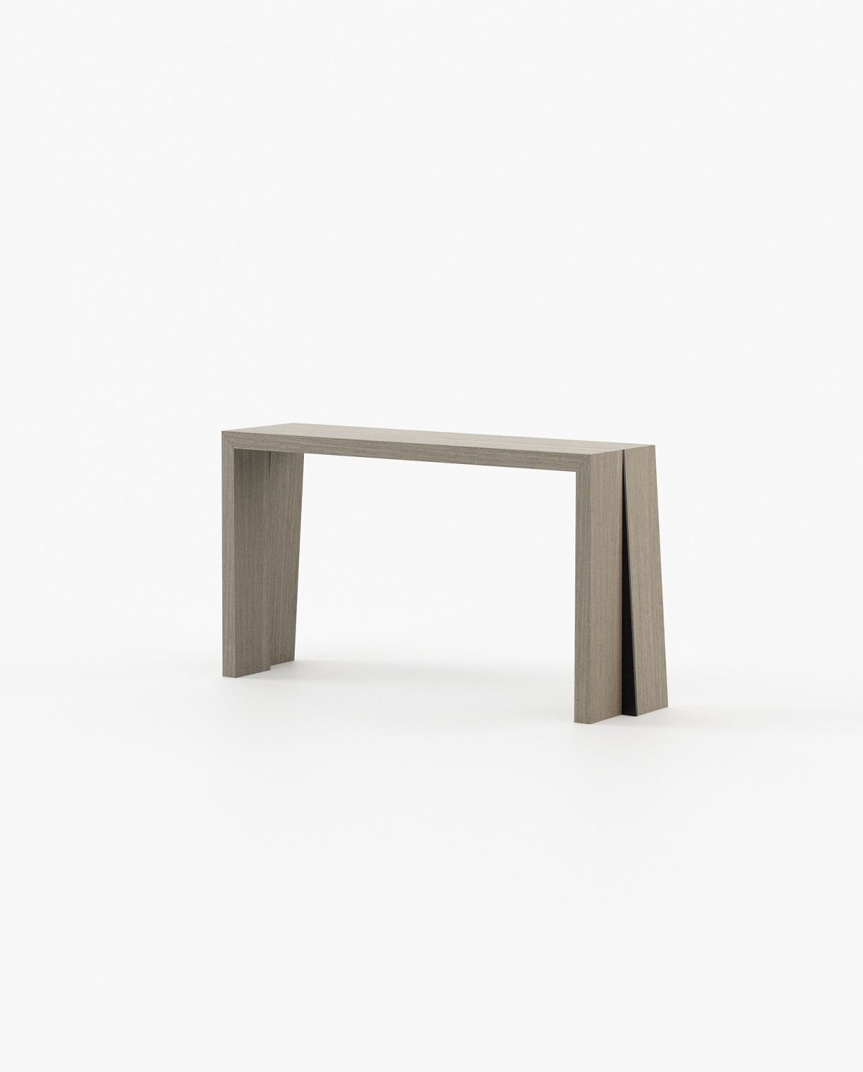 Laskasas AVIGNON Console Table Aged Oak Veneer Matte - Araco Interiors