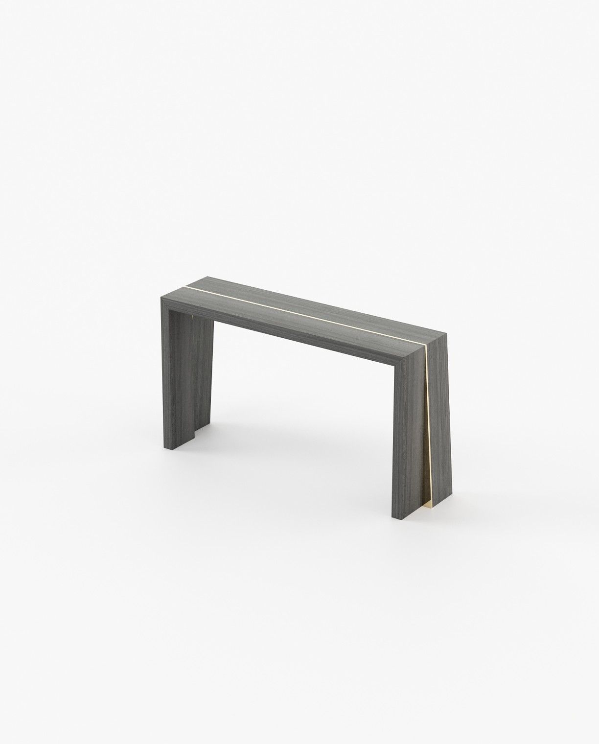 Laskasas AVIGNON Console Table Grey Eucalyptus Veneer Matte - Araco Interiors