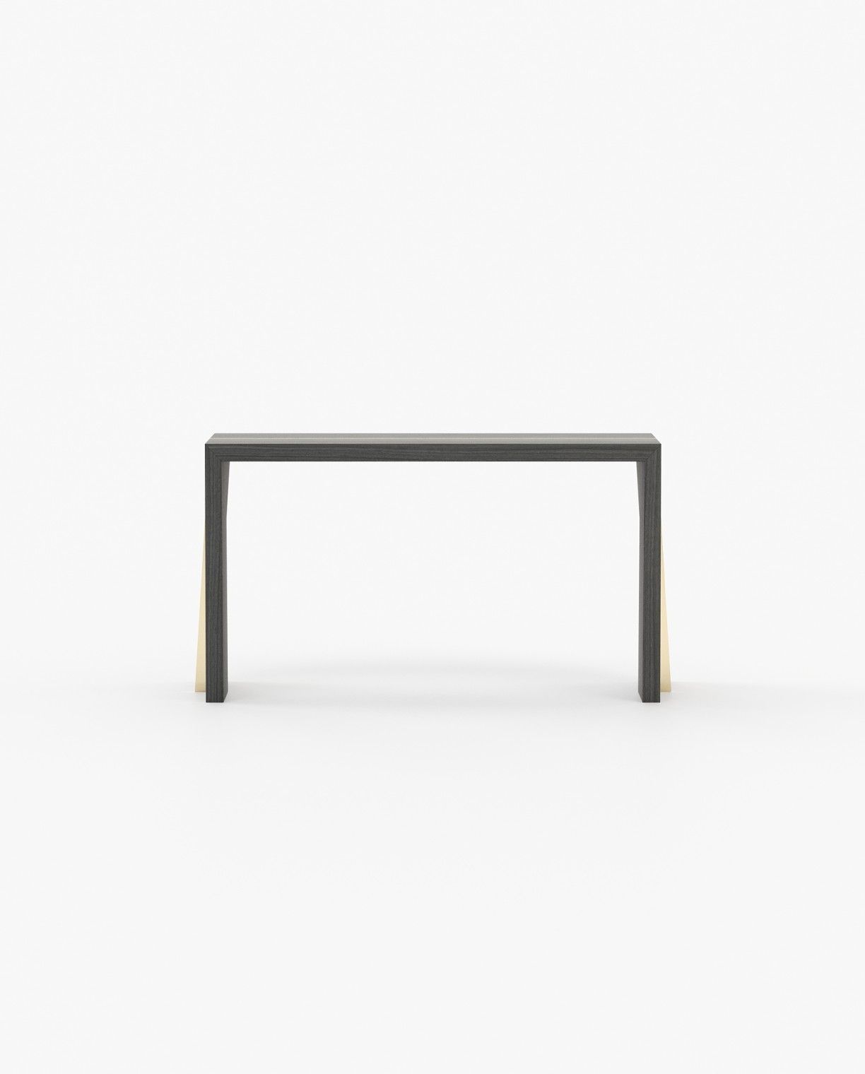 Laskasas AVIGNON Console Table Grey Eucalyptus Veneer Matte - Araco Interiors