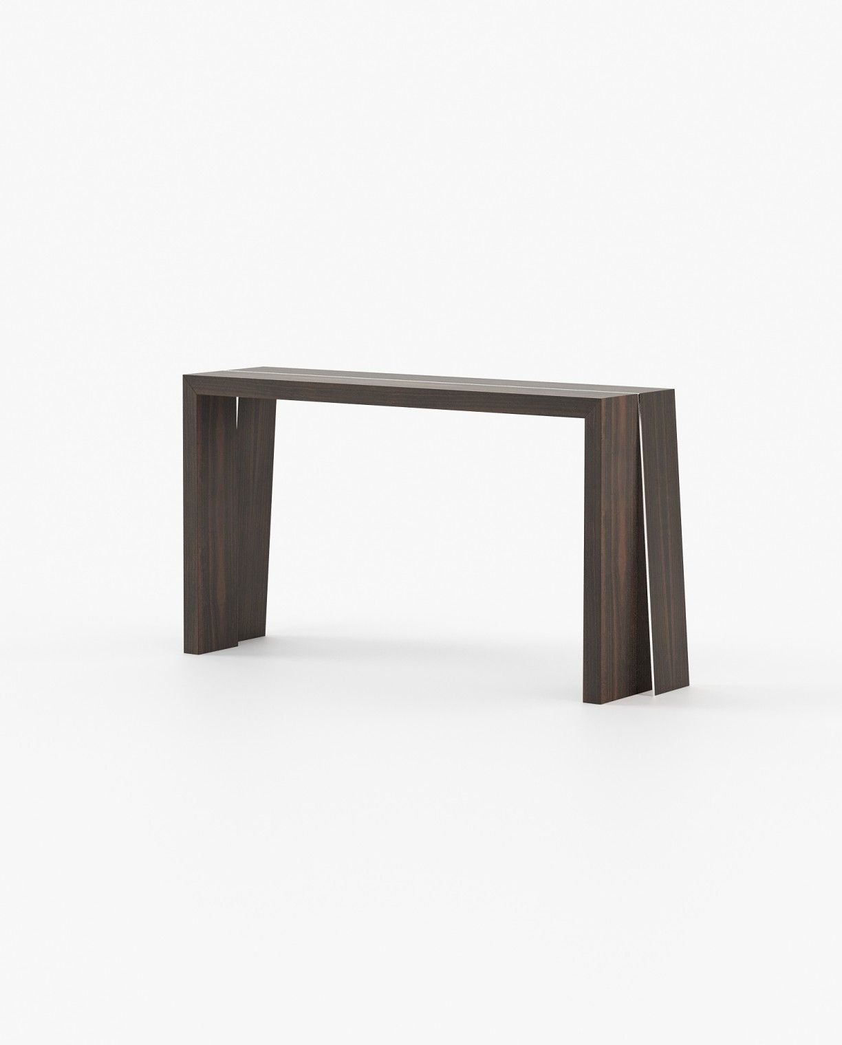 Laskasas AVIGNON Console Table Smoked Eucalyptus Veneer Matte - Araco Interiors