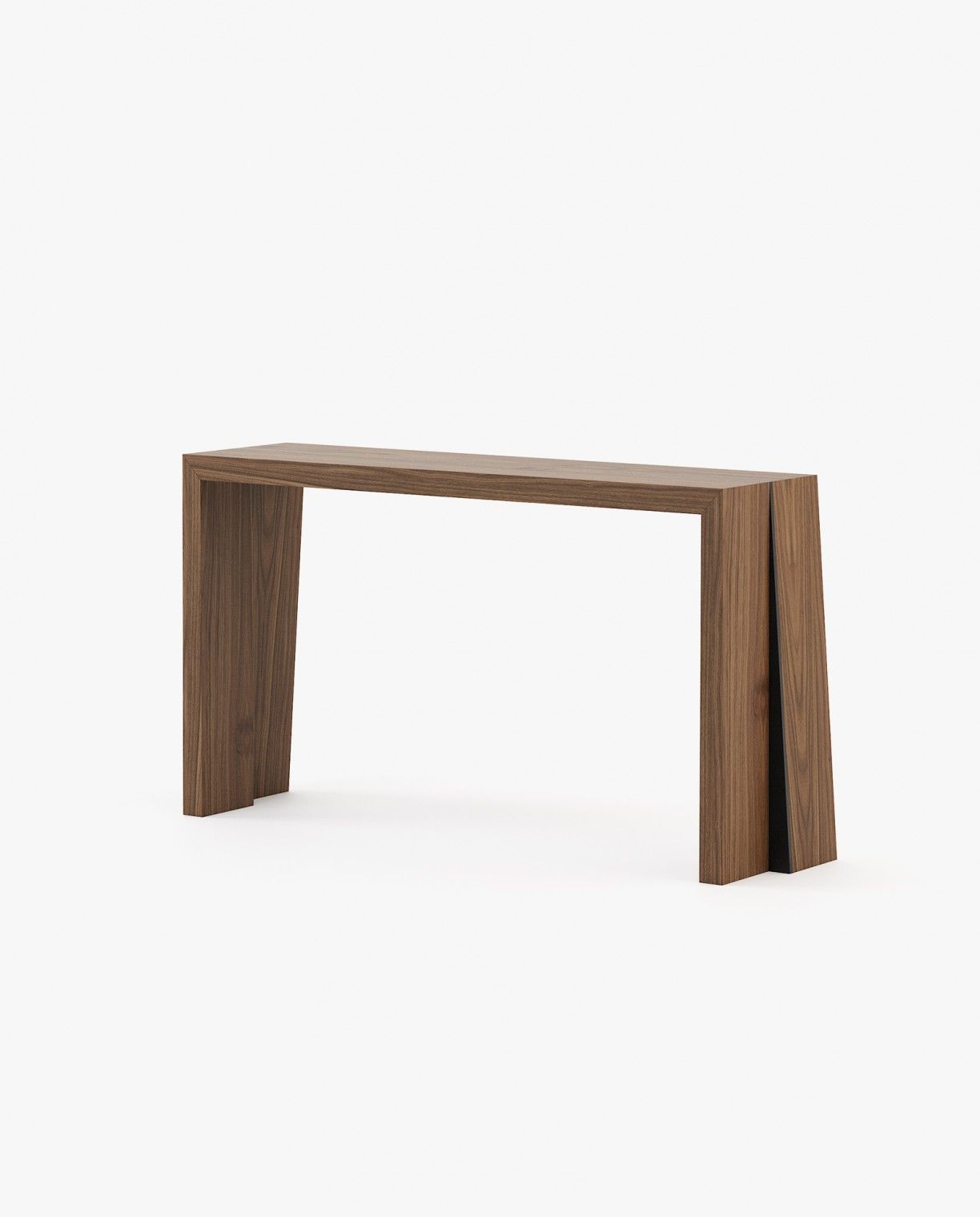 Laskasas AVIGNON Console Table Walnut Veneer Matte - Araco Interiors