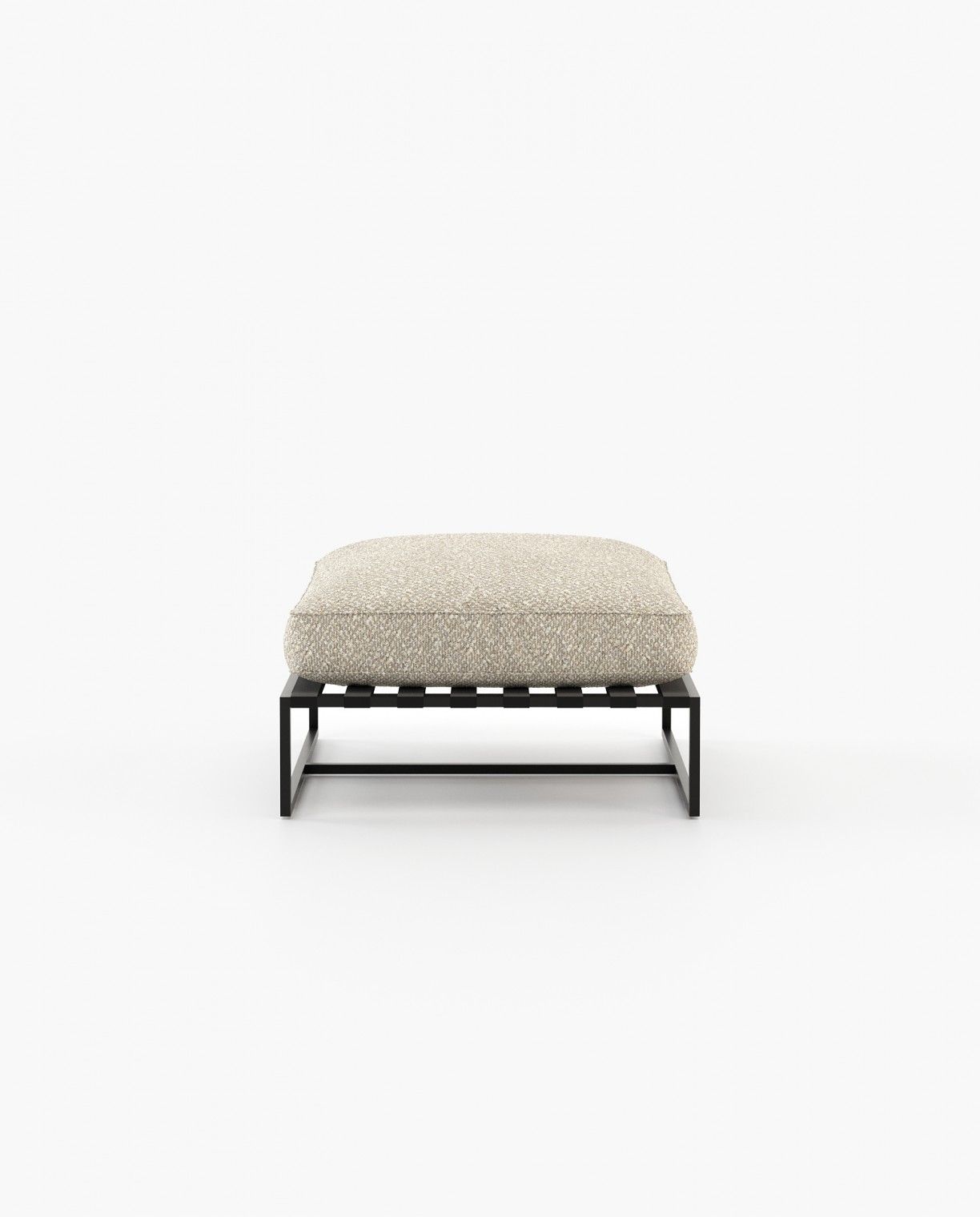 Laskasas BADI pouf Outdoor Andapa Sand - Araco Interiors