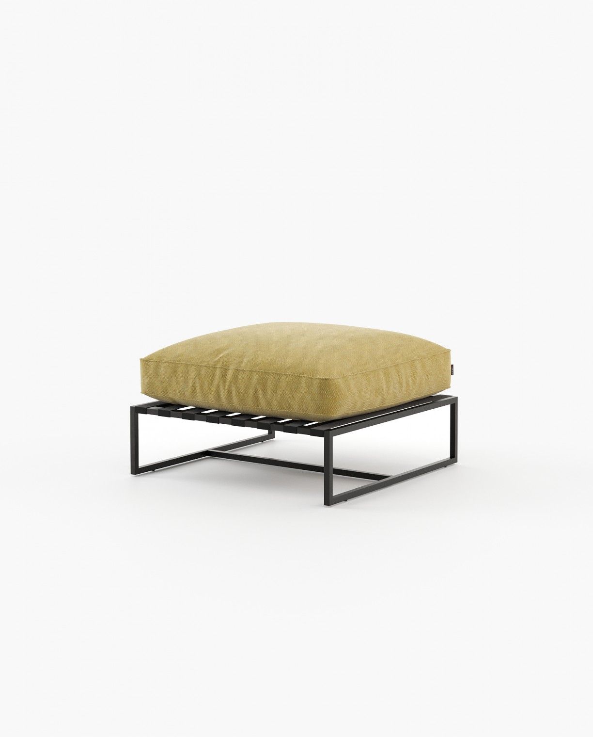 Laskasas BADI pouf Outdoor Talin Mostaza - Araco Interiors