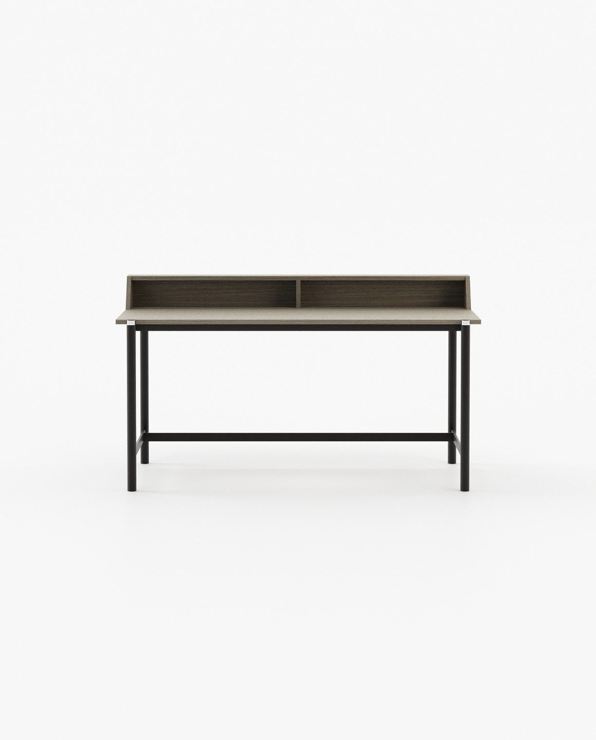 Laskasas BELGRADO Desk Aged Oak Veneer Matte - Araco Interiors