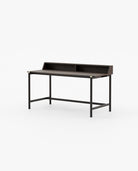 Laskasas BELGRADO Desk Smoked Eucalyptus Veneer Matte - Araco Interiors