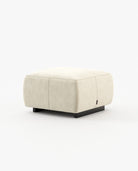 Laskasas BENNER Footstool & Pouf Vienna Cream - Araco Interiors