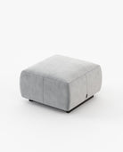 Laskasas BENNER Footstool & Pouf Vienna Light Grey - Araco Interiors