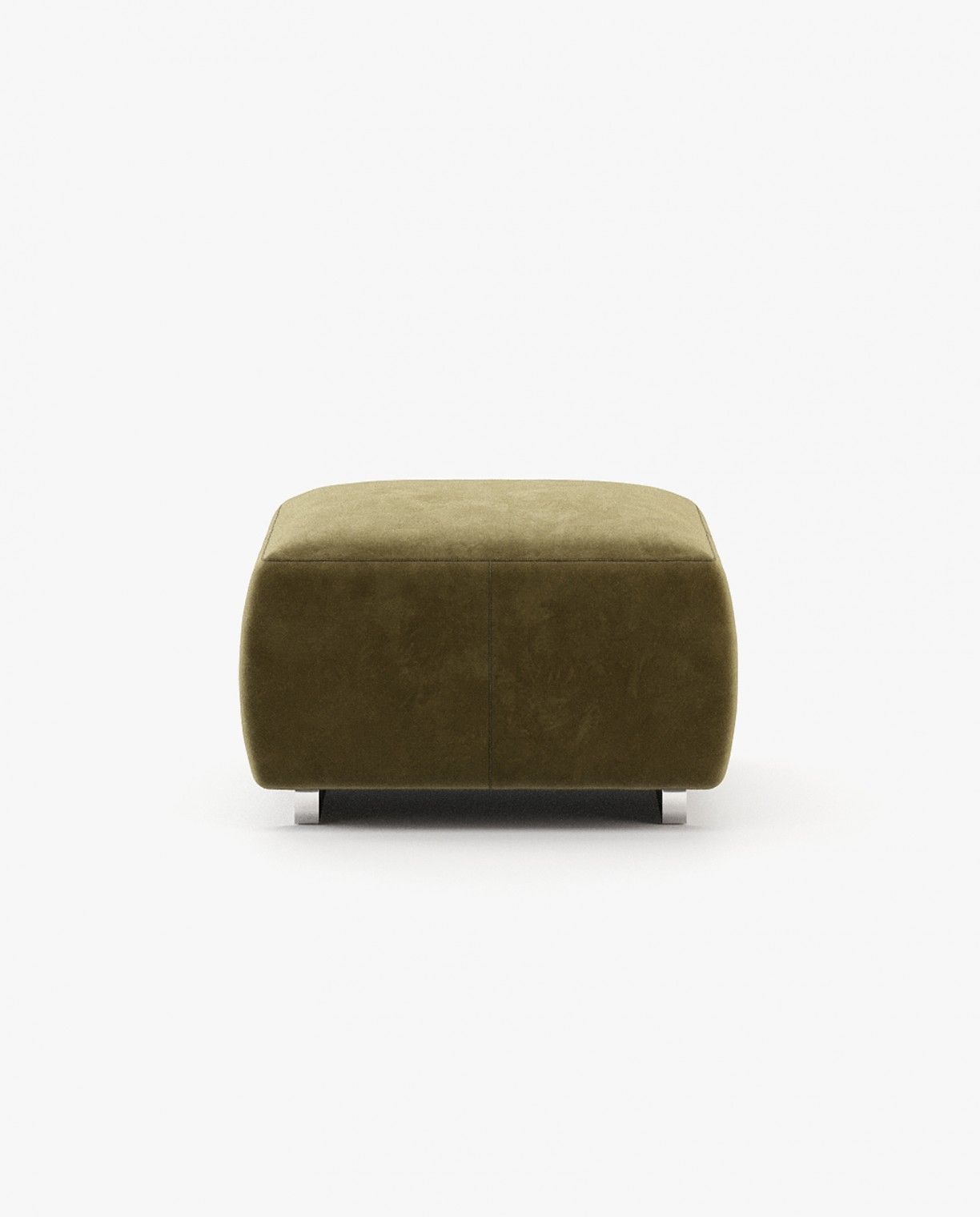 Laskasas BENNER Footstool & Pouf Vienna Mud - Araco Interiors