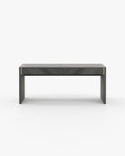 Laskasas BONHAM Desk Grey Eucalyptus Veneer Matte - Araco Interiors