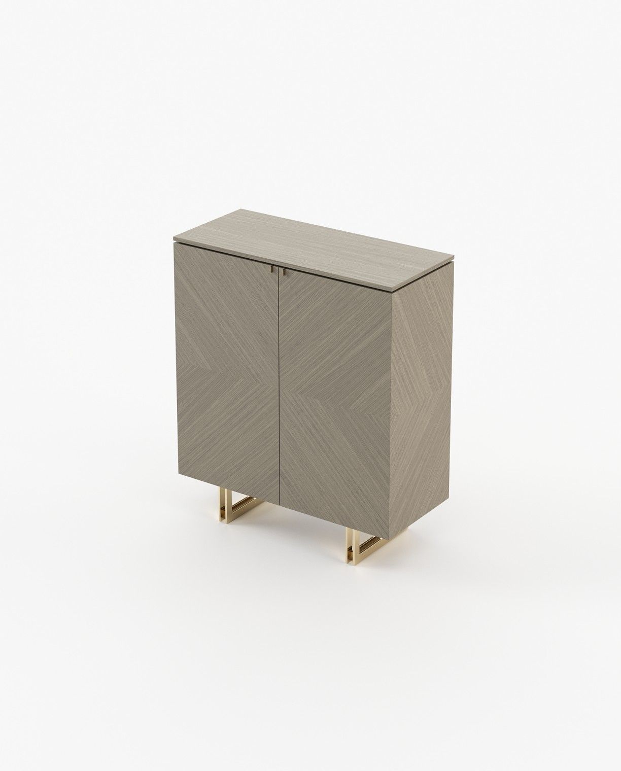 Laskasas BORIS Bar Cabinet Starbust Aged Oak Matte - Araco Interiors