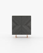 Laskasas BORIS Bar Cabinet Starbust Grey Eucalyptus Matte - Araco Interiors