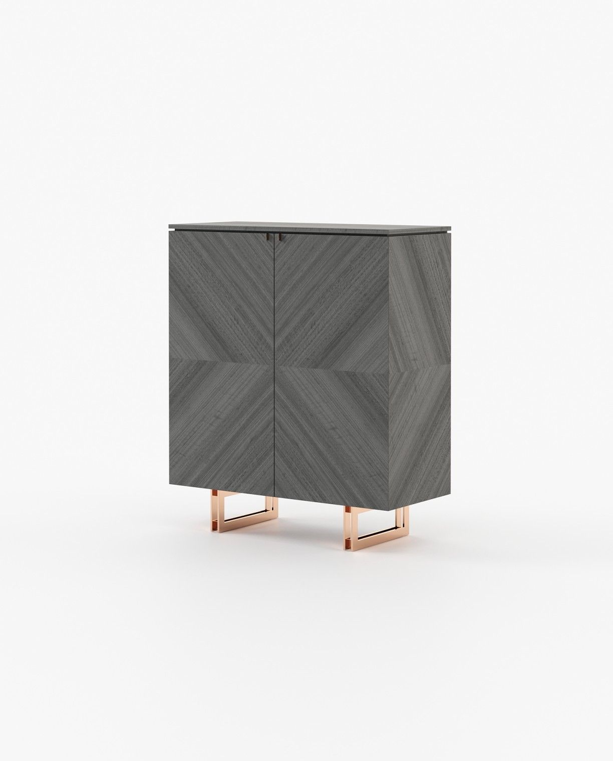 Laskasas BORIS Bar Cabinet Starbust Grey Eucalyptus Matte - Araco Interiors