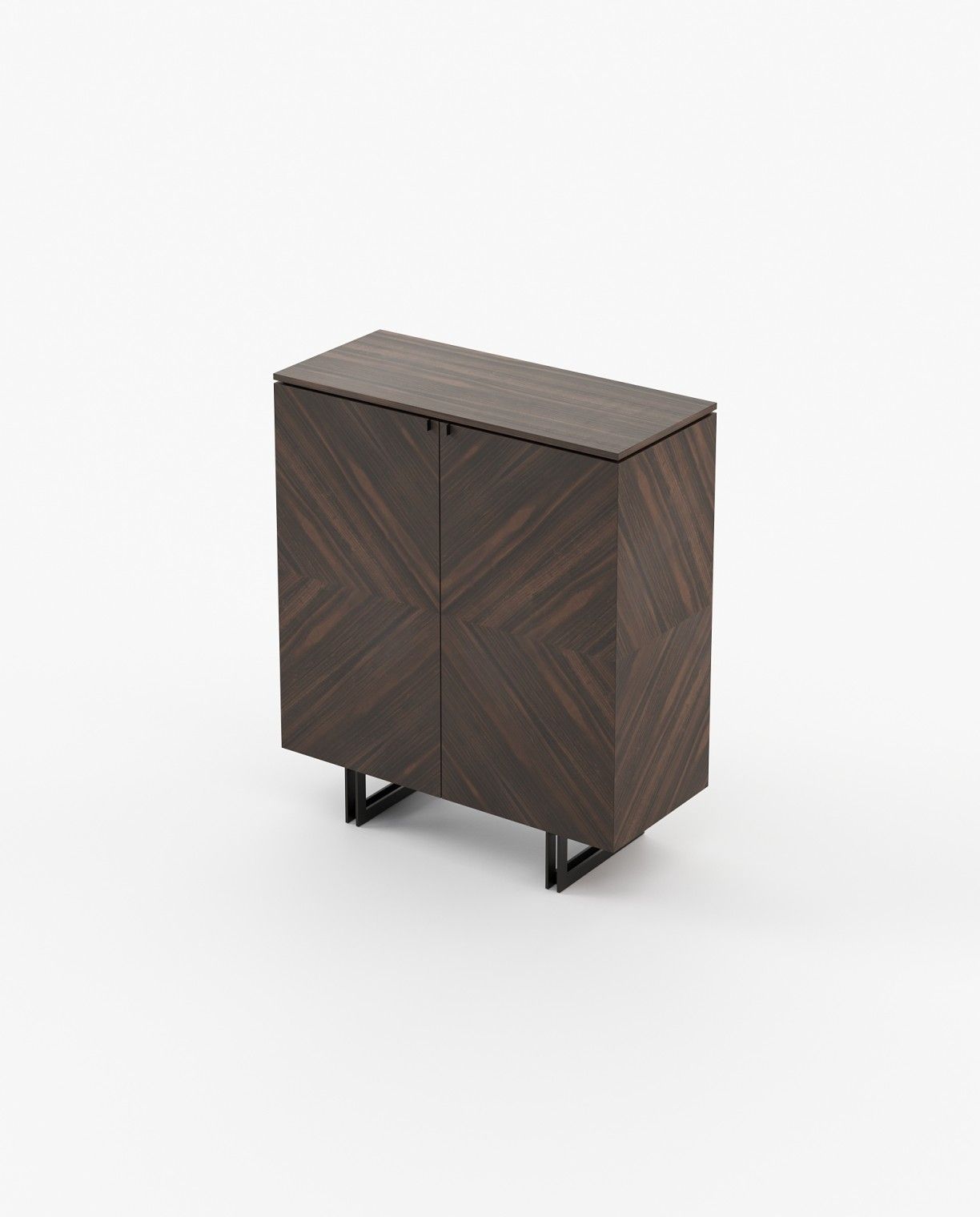 Laskasas BORIS Bar Cabinet Starbust Smoked Eucalyptus Matte - Araco Interiors