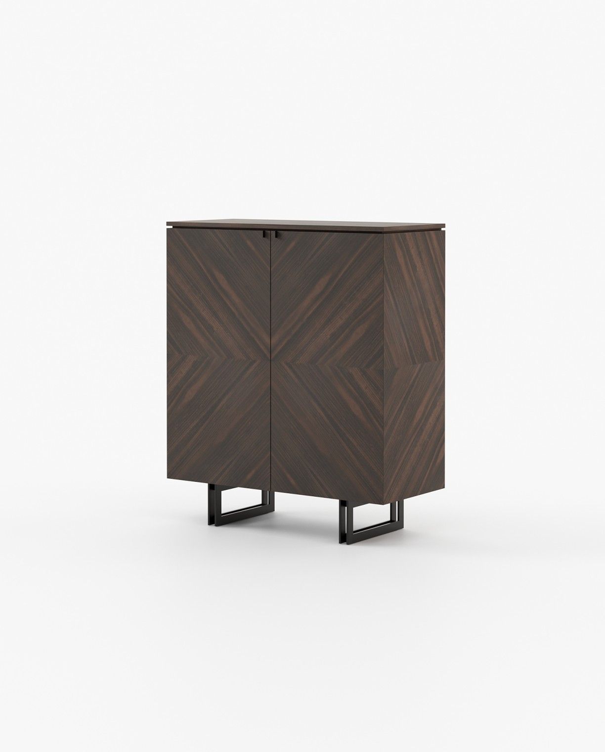 Laskasas BORIS Bar Cabinet Starbust Smoked Eucalyptus Matte - Araco Interiors