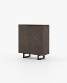 Laskasas BORIS Bar Cabinet Starbust Smoked Eucalyptus Matte - Araco Interiors