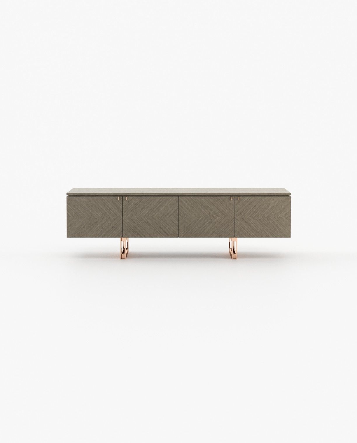 Laskasas BORIS Media Unit Starbust Aged Oak Matte - Araco Interiors