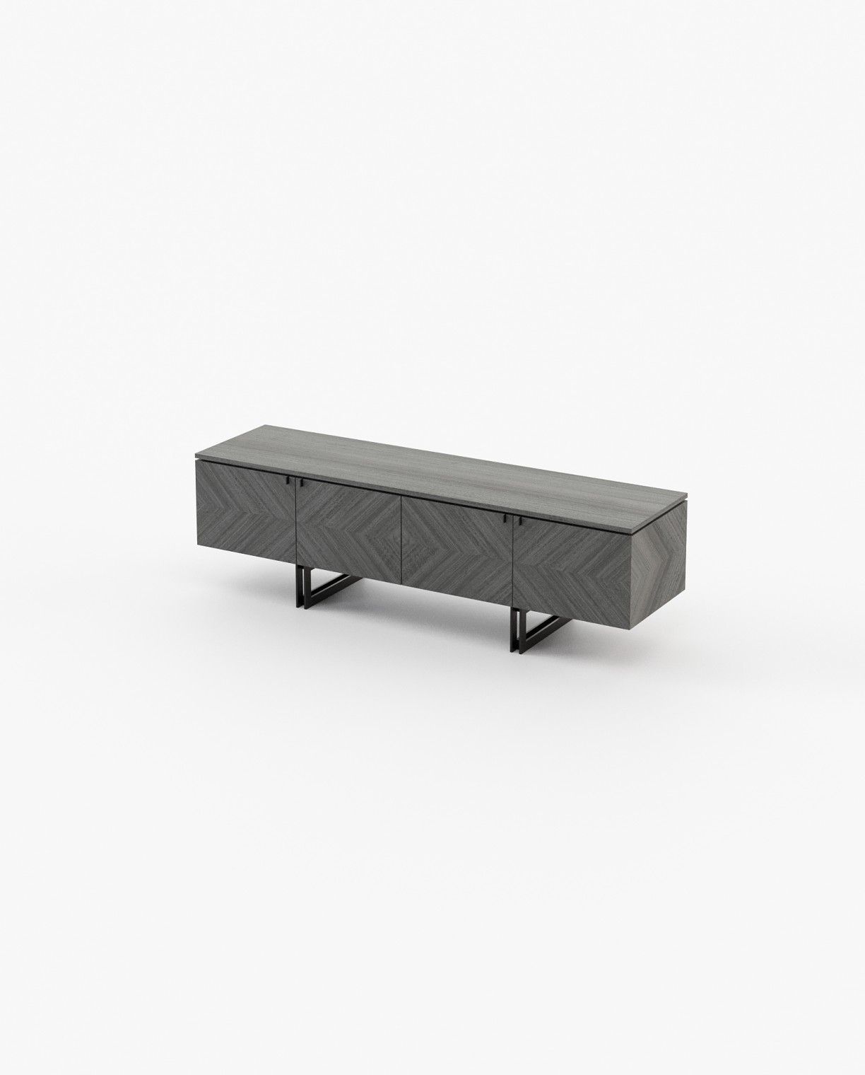 Laskasas BORIS Media Unit Starbust Grey Eucalyptus Matte - Araco Interiors