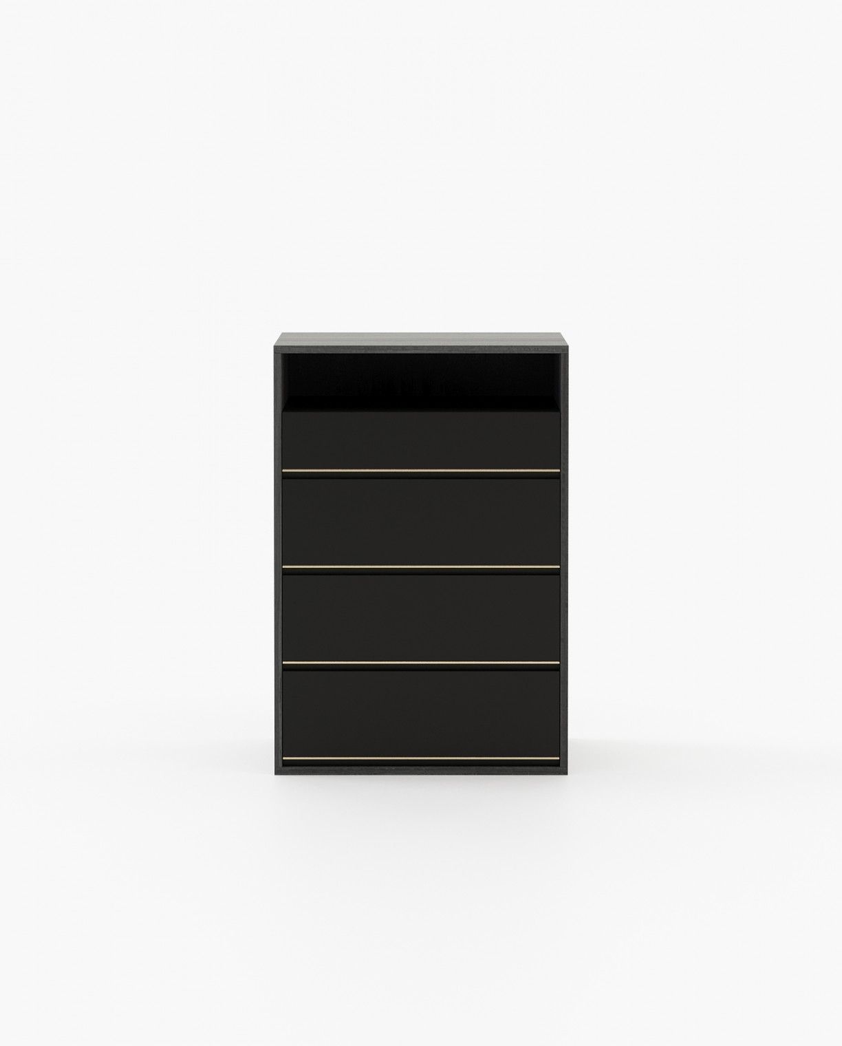 Laskasas BOWEN Tallboy Chest of Drawers Grey Eucalyptus Veneer Matte - Araco Interiors