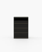 Laskasas BOWEN Tallboy Chest of Drawers Grey Eucalyptus Veneer Matte - Araco Interiors