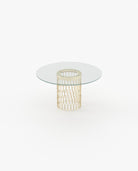 Laskasas BRENDA Dining & Bar Table Clear Mirror - Araco Interiors
