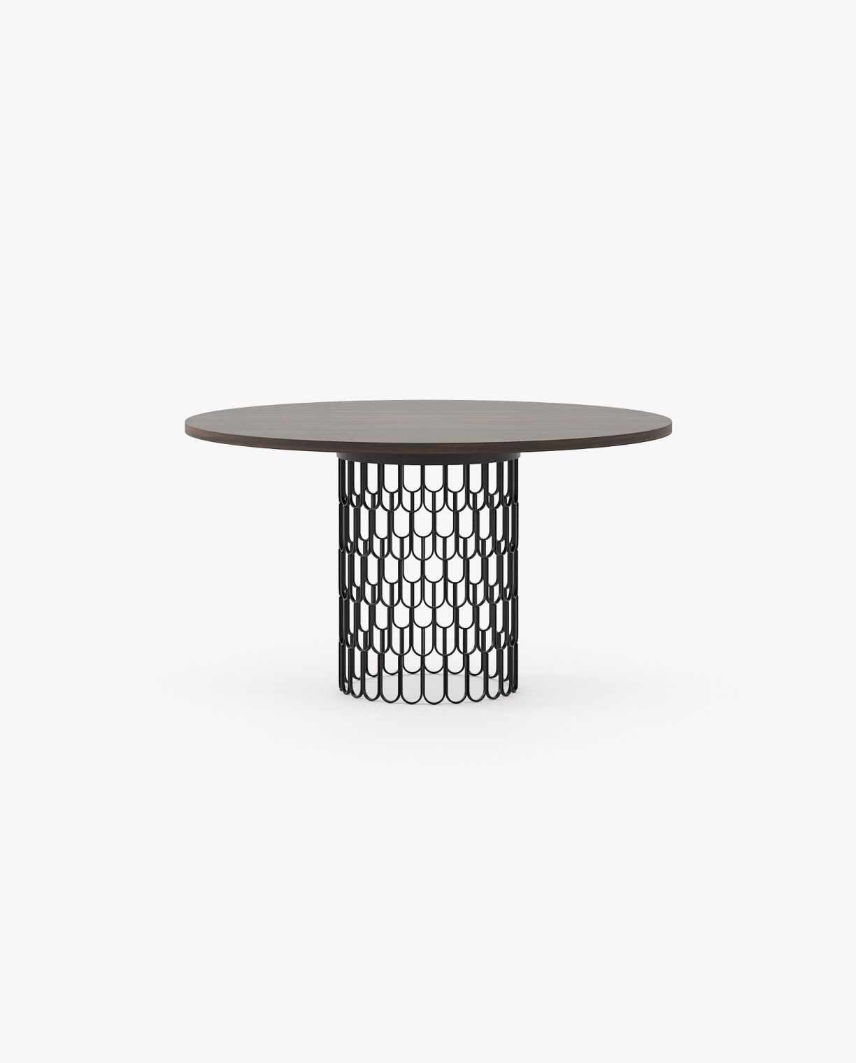 Laskasas BRENDA Dining & Bar Table Smoked Eucalyptus Veneer Matte - Araco Interiors