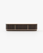 Laskasas BROWN Media Unit Smoked Eucalyptus Veneer Matte - Araco Interiors
