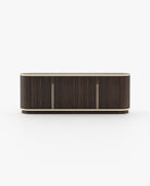 Laskasas BROWN Sideboard Smoked Eucalyptus Veneer Matte - Araco Interiors