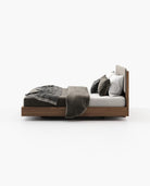 Laskasas BRUNY Bed & Headboard Vienna Khaki - Araco Interiors