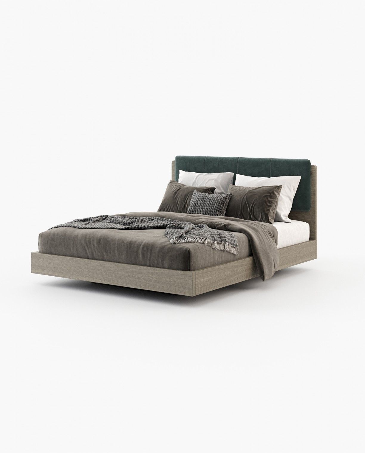 Laskasas BRUNY Bed & Headboard Vienna Safira - Araco Interiors