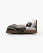 Laskasas BRUNY Bed & Headboard Xangai White - Araco Interiors