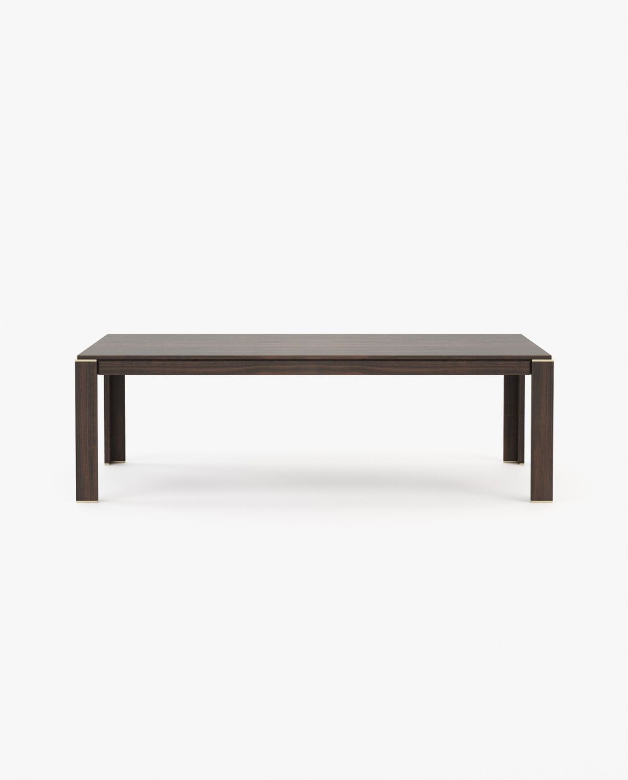 Laskasas BUDA Dining & Bar Table Smoked Eucalyptus Veneer Matte - Araco Interiors