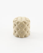 Laskasas BUR small Footstool & Pouf Vienna Beige - Araco Interiors